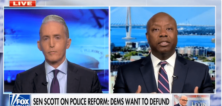 Sen. Tim Scott: The left is ‘putting politics over people’ regarding police reform