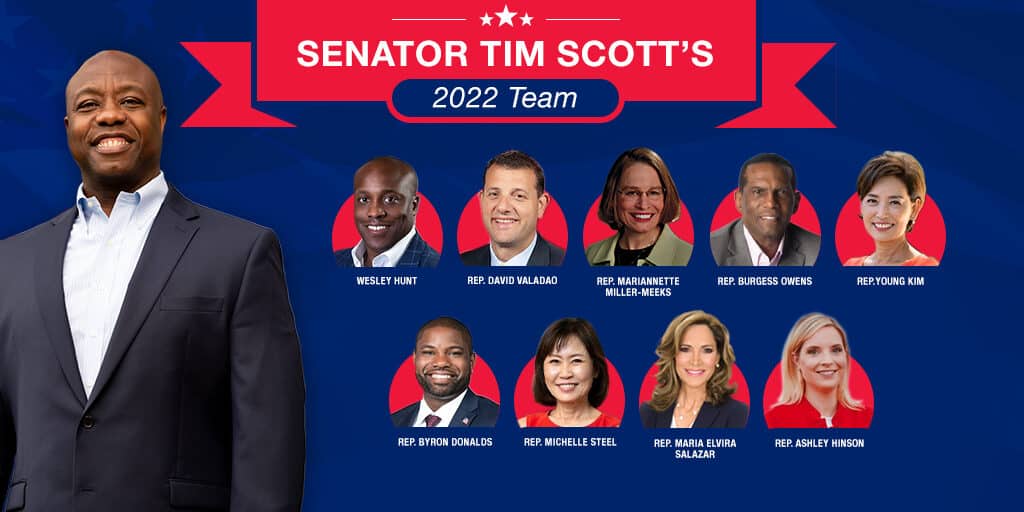 Sen. Tim Scott endorses in 9 House races